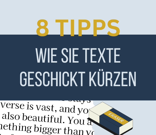 Teaserbild Texte kürzen - 8 Tipps